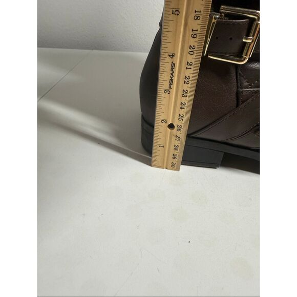 Torrid Wide Calf Brown Quilted Riding Boots Size 11 See Description - Picture 4 of 15